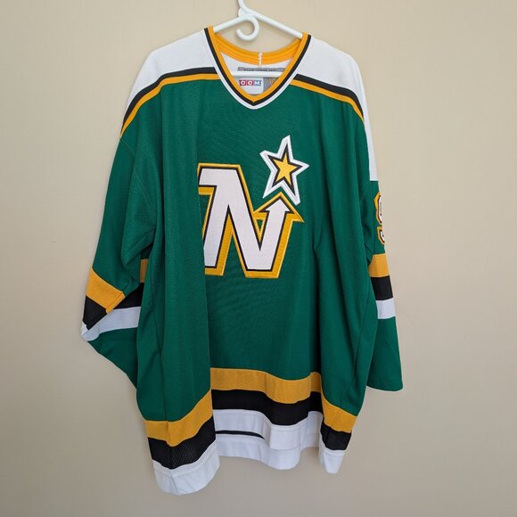 CCM Other - VINTAGE CCM Minnesota North Stars Mike Modano 9 jersey Jumbo Size 58